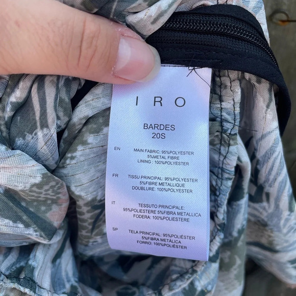 IRO BARDES PEPLUM TOP - Picture 6 of 6